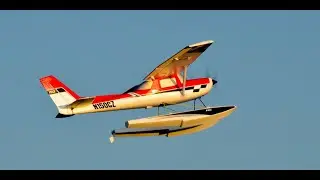 Carbon-Z E-Flite Cessna C150 with Floats