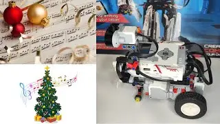 Christmas Songs with the Lego Mindstorms Ev3 Robot! (2023 Christmas Special)