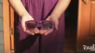 Purple Switch Sunglasses for Kids: Unbreakable, Color Changing Frames from Real Shades