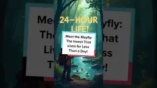 Meet the Mayfly The Insect That Lives for Less Than a Day!