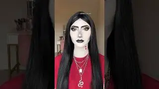 Trying Marceline Cosplay Makeup 😦