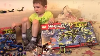 Timka LEGO Ninjago set 70736 & 70731 (Attack of the Morro Dragon & Jay Walker One).