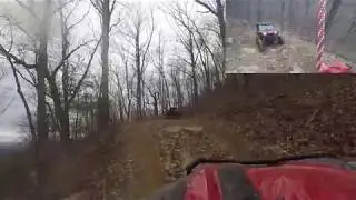 Gobey, TN - Trail Running North from Brain Rock Overlook (11-29-19)(Pt.2)