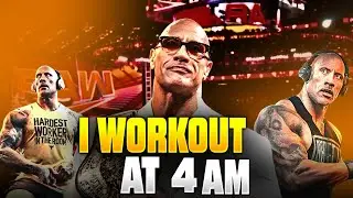 The Rock&rsquo;s Savage 4AM Workout Routine 🔥