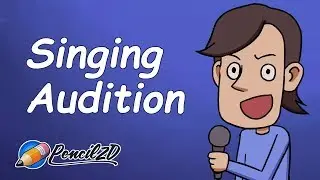 Singing Audition | Cartoon | Pencil2D Animation