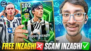102 FREE INZAGHI is a SCAM? 😰| HONEST REVIEW for NEW GOAL POACHER JUVENTUS INZAGHI in eFootball ⚖️