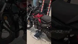New 2025 TVS Star City Plus - Black Red (Drum)