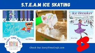 Stuck inside with crazy kids? How about some S.T.E.A.M Ice Skating Activity?