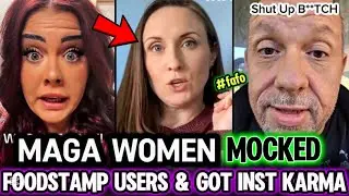 MAGA Women MOCK Food Stamps Users Thinking It's Only For Black People & Instantly Regretted It #FAFO
