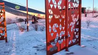 Грозный. Лестница в небеса! Зимой.