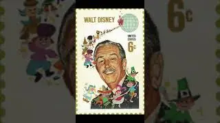 What Was The First Disney US Stamp?  #shorts