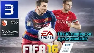 FIFA 16 on Android | APS3e Emulator | Snapdragon 855 test gameplay