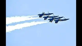 Blue Angels Diamond Dirty Roll @GJ Airshow 2019