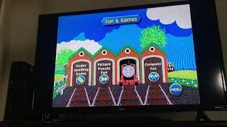 Thomas & Friends Thomas & The Really Brave Engines DVD Menu Walkthrough