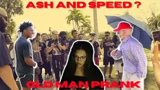 Speed meets Ash Alk... ASH COSPLAYING AS A OLD MAN ?! 😭😱