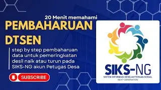 Pembaruan DTSEN Terbaru | Panduan Lengkap untuk Petugas Desa
