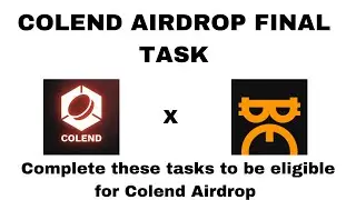 SATOSHI APP : COLEND AIRDROP FINAL TASK