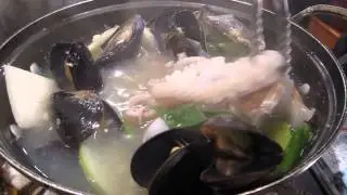 Live Octopus! Hotpot in Seoul