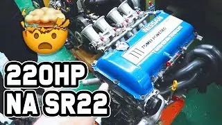 220HP STROKED NA SR20!🤯 Tomei Powered Japan Factory Tour