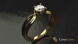 CrossGems Tutorial - How to do a Parametric split Shank Ring from Scratch