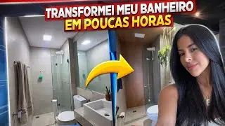Deixando meu banheiro com cara de rica em poucas horas 
