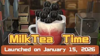 The release date for this game where you can create bubble tea has been confirmed!