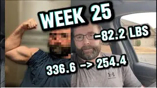 Retatrutide Week 25: 82.2 lbs Down - Under 26% Body Fat, Crushed Christmas