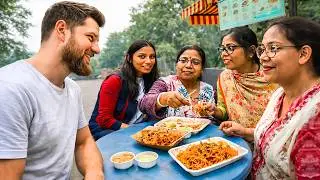 Trying Street Food With Indian Ladies
