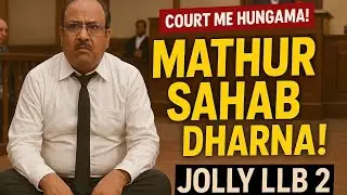 &ldquo;Mathur Sahab Ka Zabardast Dharna! | Jolly LLB 2 Court Scene | Funny Courtroom Moment&rdquo;