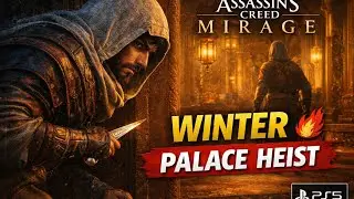 Basim&rsquo;s First Major Heist 🗡️ Winter Palace Infiltration | AC Mirage