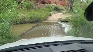 River Crossing in a Mustang