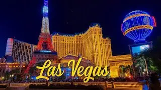 Las Vegas After Dark | Real America in Stunning 4K Cinematic Night Tour