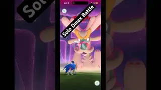 Soloing a dmax Drampa let&rsquo;s see if I get lucky enough to get a shiny #pokemongo #pokemongoshorts