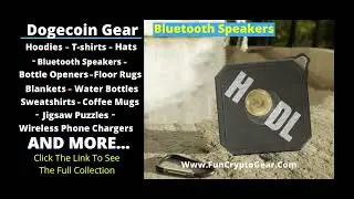 Dogecoin Bluetooth Speakers