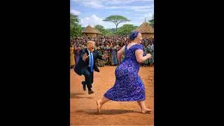 Man Floats After Woman in Hilarious Village Chase! 😂 | 15s Viral Short