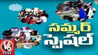 Summer Special Training Camp For Children At Shilparamam | Hyderabad | V6 News
