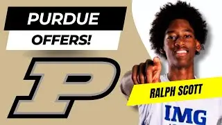 Purdue Offers 4-Star Wing Ralph Scott!