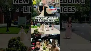 King And Queen Limo Service NYC! #weddinglimo #weddingplanner  #nyclimo #weddinglimonyc