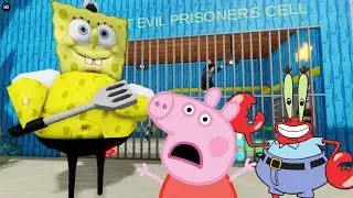 Pepa Prase i Keba Kraba - SUNDJER BOB NAS ZATVORIO - Pepa Prase na srpskom ROBLOX