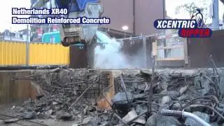 Netherlands XR40 Demolition Reinforced Concrete - Hydraulic Breaker or Hammer