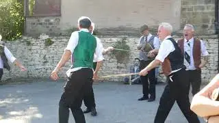 rushcart 2018 020 swordsmen at the navigation