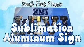Sublimation Metal Signs! #youtubehighfive #sublimationtutorial #htvront #creativefabrica #heatpress