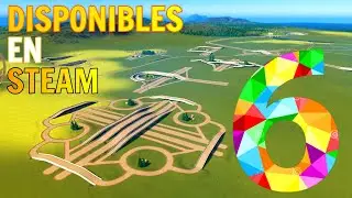 6 intersecciones para Cities Skylines hechas por MI [disponibles en el Workshop de Steam] ❌