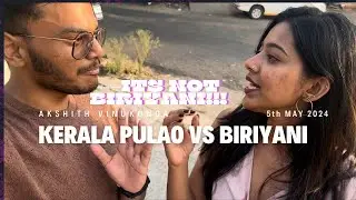 Kerala Pulao vs Hyderabadi Biriyani|Pushpa if he was a Girl | Coimbatore Vlog In Telugu