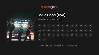 So So Good (Live) - Phil Wickham | Multitrack Original