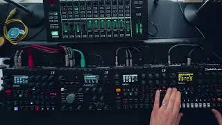 Syntakt + Digitone + Analog Heat FX + Digitakt electro