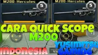 CRISIS ACTION || Cara Quick Scope M200 /Yusimitsu