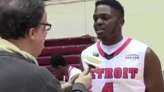CARLTON BRUNDIDGE DETROIT TITANS SENIOR GUARD 2015-2016 MEDIA DAY