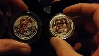 Couple more perth mint proofs and questions about 1/2 dragon  proof