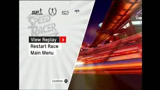 Speed Racer: The Videogame (PS2)-Sweet-Tooth Jangala on Thunderhead Raceway Clockwise Medium